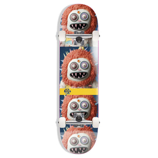 Push Skateboard Complete Frosty Red/Blue 6.5"