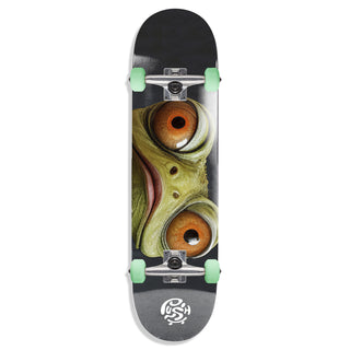 Push Skateboard Complete Gecko Eyes Green 7.5"