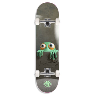Push Skateboard Complete Peek Over Green 8.0"
