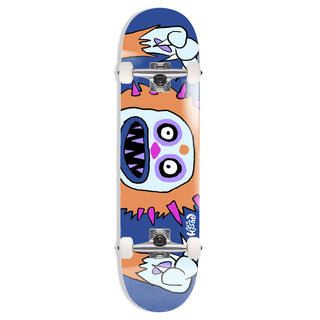 Push Skateboard Complete Frosty Attack Soft Top Blue 7.0" x 29.2"