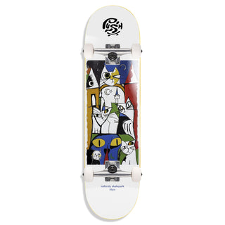 Push Skateboard Complete Libya MLSL White 8.0" x 31.6"
