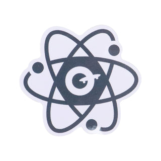 Quantum Bearings Skateboard Sticker - Atom 2"