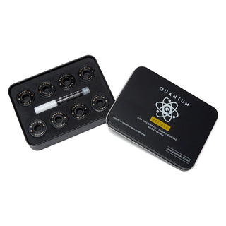 Quantum Bearing Science Eclipse Series Full Ceramic Skateboard Bearings Kit