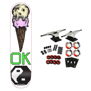 Quasi Skateboard Complete Okay 8.625" x 32.375"