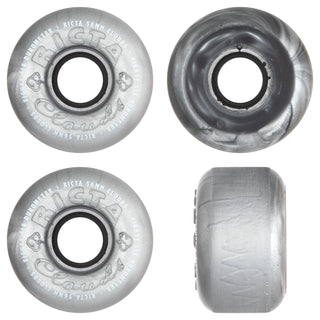 Ricta Skateboard Wheels 56mm Clouds 86A Metallic Silver