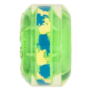 Ricta Skateboard Wheels 57mm Clear Splatter Clouds 78A Camo Green
