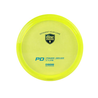 Discmania Disc Golf Originals C-Line PD Power Driver 10/4/0/3 Yellow/Blue 169 grams