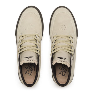 Lakai Skateboard Shoes Riley 3 High Cream/Gum Suede