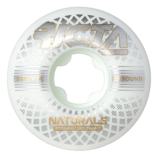 Ricta Wheels Reflective Naturals Round 53mm 99A White