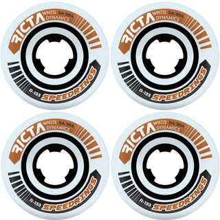 Ricta Wheels 54mm Speedrings Wide 99A White/Bronze