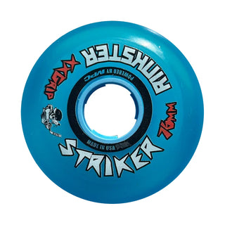 Rink Rat Roller Hockey Wheels Rinkster Striker 76mm XX Grip Blue 8-Pack