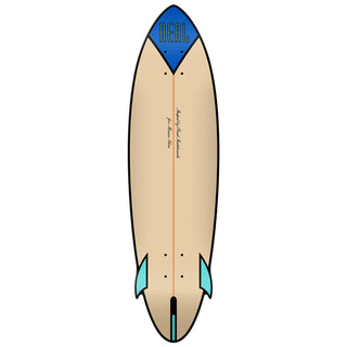 Real Skateboard Deck Mason Speed Egg CNC Cruiser 9.25" X 34"