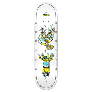 Real Skateboard Complete Team Syntheric Peace 8.25" x 32"