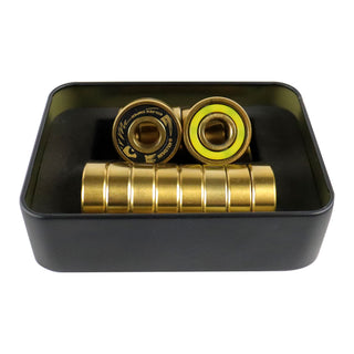 Rinkster Roller Hockey Bearings Golden Sniper 6Si3N4 Set of 16