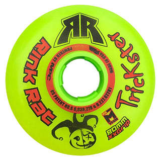 Rink Rat Roller Hockey Wheels - Trickster XX 76/80 HiLo 79A Green/Red (8-Pack)