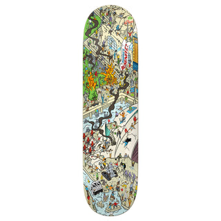 Real Skateboard Deck Where's Busenitz 8.38" x 31.75"