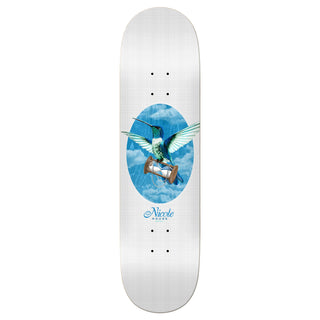 Real Skateboard Deck Nicole Hause Time Flies 8.25" x 32"