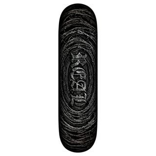 Real Premium Complete Skateboard DBX Barbed Wire Foil Oval 8.12" Ft. Independent/SML