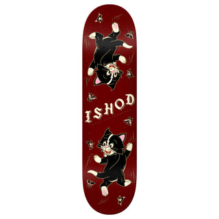 Real Premium Complete Skateboard Ishod Kitten Scratch Twin Tail 8.25" Ft. Krux/Spitfire/Independent