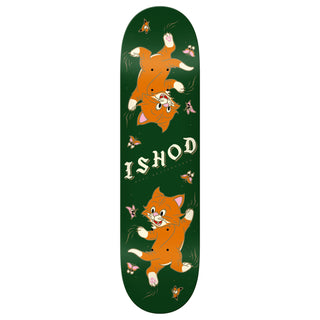 Real Premium Complete Skateboard Ishod Kitten Scratch Twin Tail Slick 8.3" Ft. Krux/SML/Independent