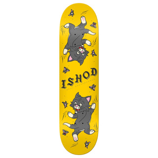 Real Premium Complete Skateboard Ishod Kitten Scratch Twin Tail 8.0" Ft. Independent/Satori