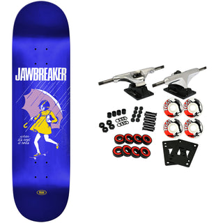 Real Skateboard Complete Jawbreaker Blue Foil 8.38" x 32.25"