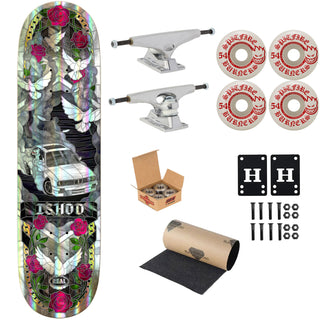 Real Premium Skateboard Complete Ishod Cathedral II Twin 8.3" Ft. Krux/Spitfire/Independent