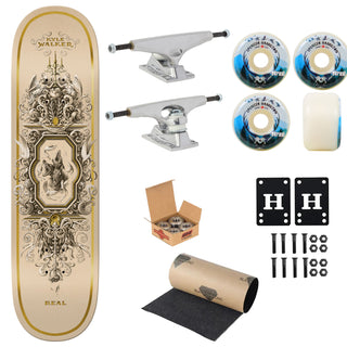 Real Premium Complete Skateboard Kyle Walker Cerberus 8.25" Ft. Krux/Satori/Independent