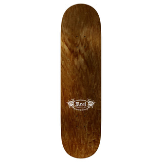 Real Skateboard Deck Harry Lintell Team Oval White 8.5" x 32.18"