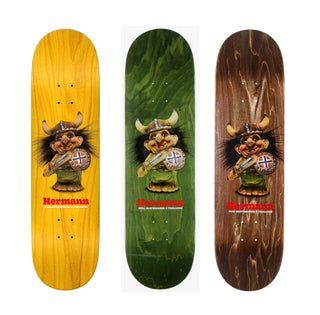 Real Skateboard Complete Hermann Trolldom (Assorted) 8.5" x 32.18"