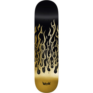 Real Premium Skateboard Complete Nicole Flames Redux Twin Nose 8.25" Ft. Krux/Spitfire/Independent