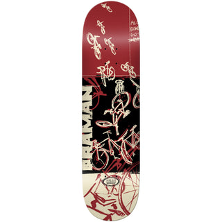 Real Skateboard Complete Patrick Praman Bike Purgatory Red 8.25" x 32"
