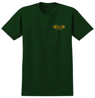 Real Skateboards Shirt Sword Swallower Forest