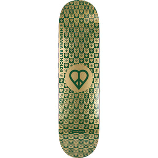 The Heart Supply Skateboard Deck Heimana Reynolds Trinity 8.25" Gold Foil