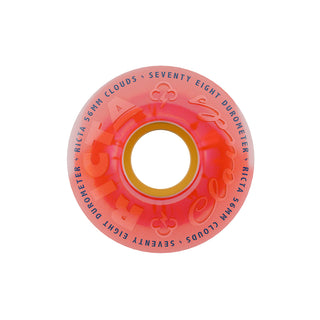 Ricta Skateboard Wheels 56mm Clouds 78A Pink Citrus