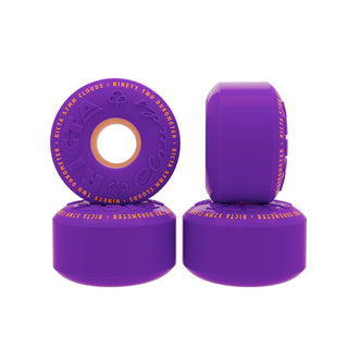 Ricta Skateboard Wheels 57mm Clouds 92A Purple Orange