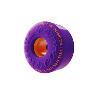 Ricta Skateboard Wheels 57mm Clouds 92A Purple Orange