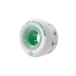 Ricta Skateboard Wheels 53mm Mark Appleyard Clouds 87A White Seafoam