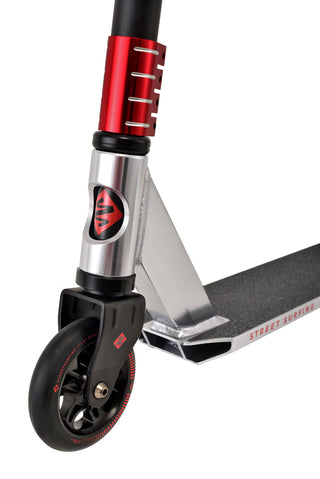 Street Surfing Stunt Kick Scooter Ripper Myth Silver