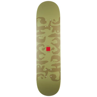 Chocolate Skateboard Deck Chris Roberts Ink Blot Twin Green 8.0" x 31.88"