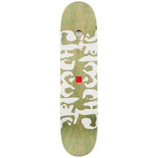 Chocolate Skateboard Deck Chris Roberts Ink Blot Twin Green 8.0" x 31.88"