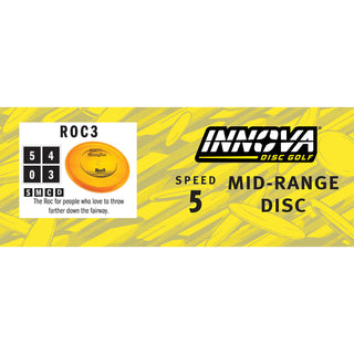 Innova Disc Golf Star I-Dye Roc3 Midrange 5/4/0/3 - Choose Exact Disc