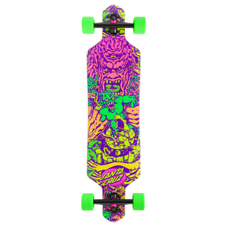 Santa Cruz Longboard Rob Roskopp 5 Drop Through 9" x 36" Cruiser Skateboard