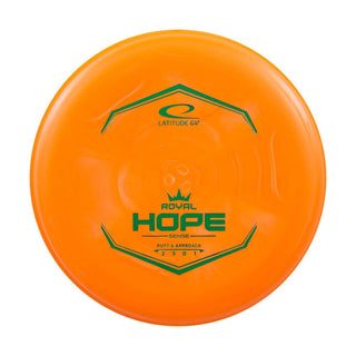 Latitude 64 Disc Golf Putter Royal Sense Hope 2/3/0/1 Orange/Green 175 grams