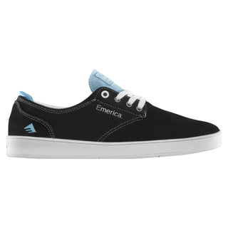 Emerica Skateboard Shoes Romero Laced Black/Light Blue