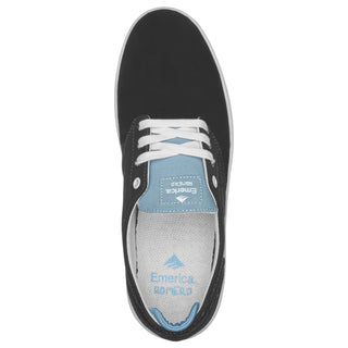 Emerica Skateboard Shoes Romero Laced Black/Light Blue
