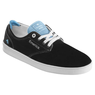 Emerica Skateboard Shoes Romero Laced Black/Light Blue