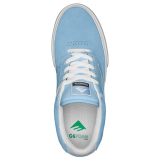 Emerica Skateboard Shoes The Low Vulc Blue/White