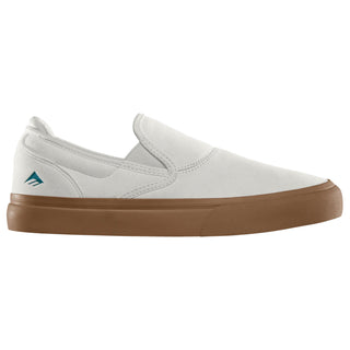 Emerica Skateboard Shoes Wino G6 Slip-On White/Tan