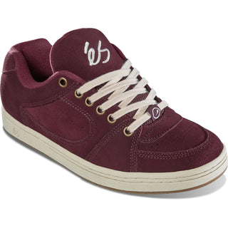 Es Skateboard Shoes Accel Burgundy/Tan